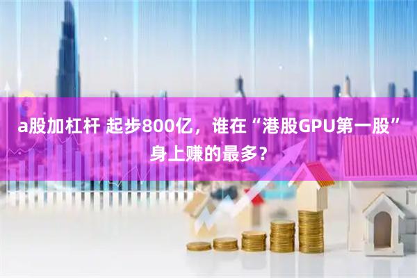 a股加杠杆 起步800亿，谁在“港股GPU第一股”身上赚的最多？
